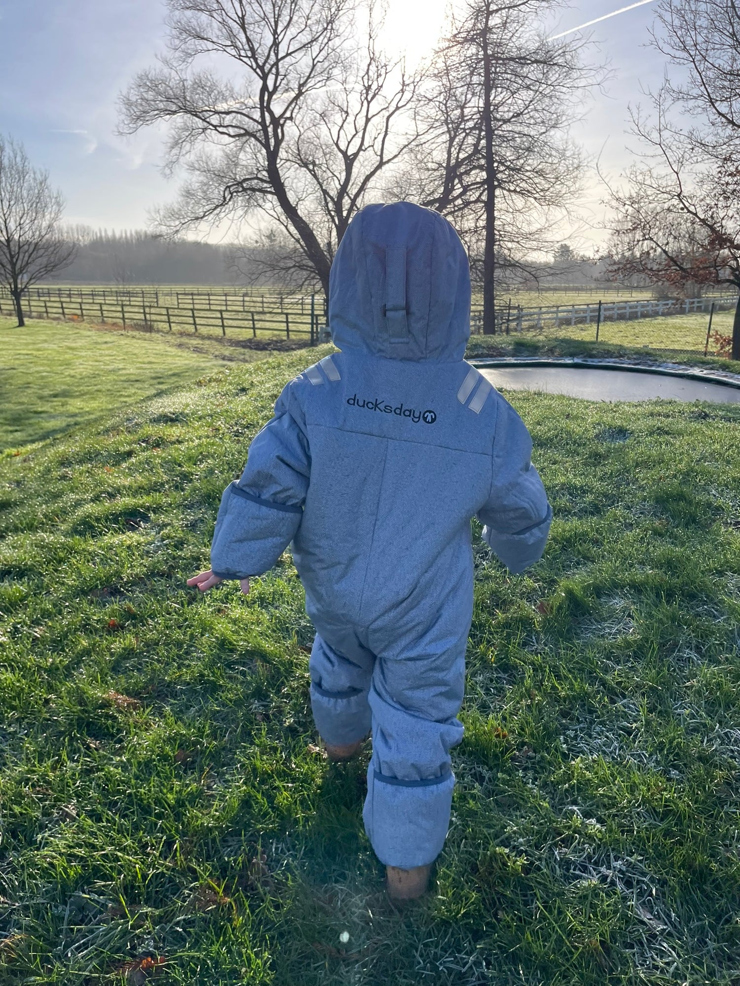 Baby snowsuit + Sherpa Scarf