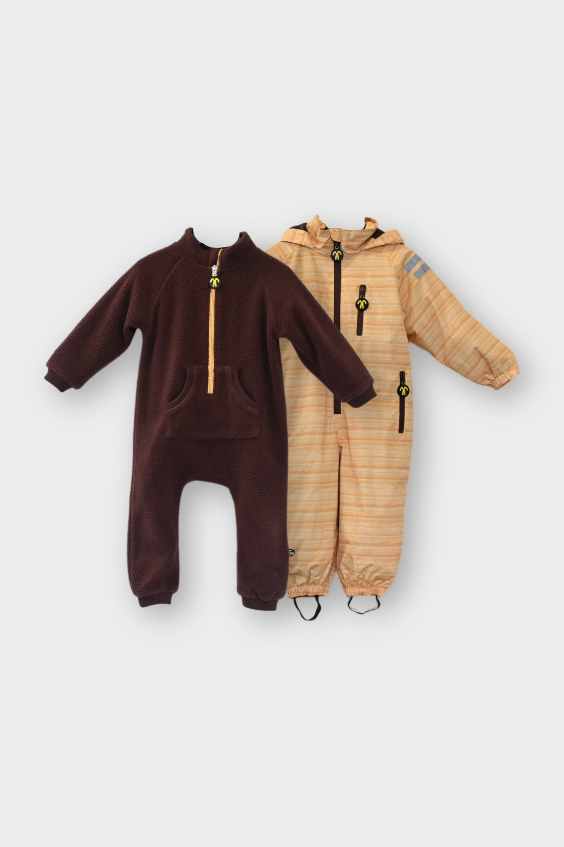 Rainsuit + Fleece onesie