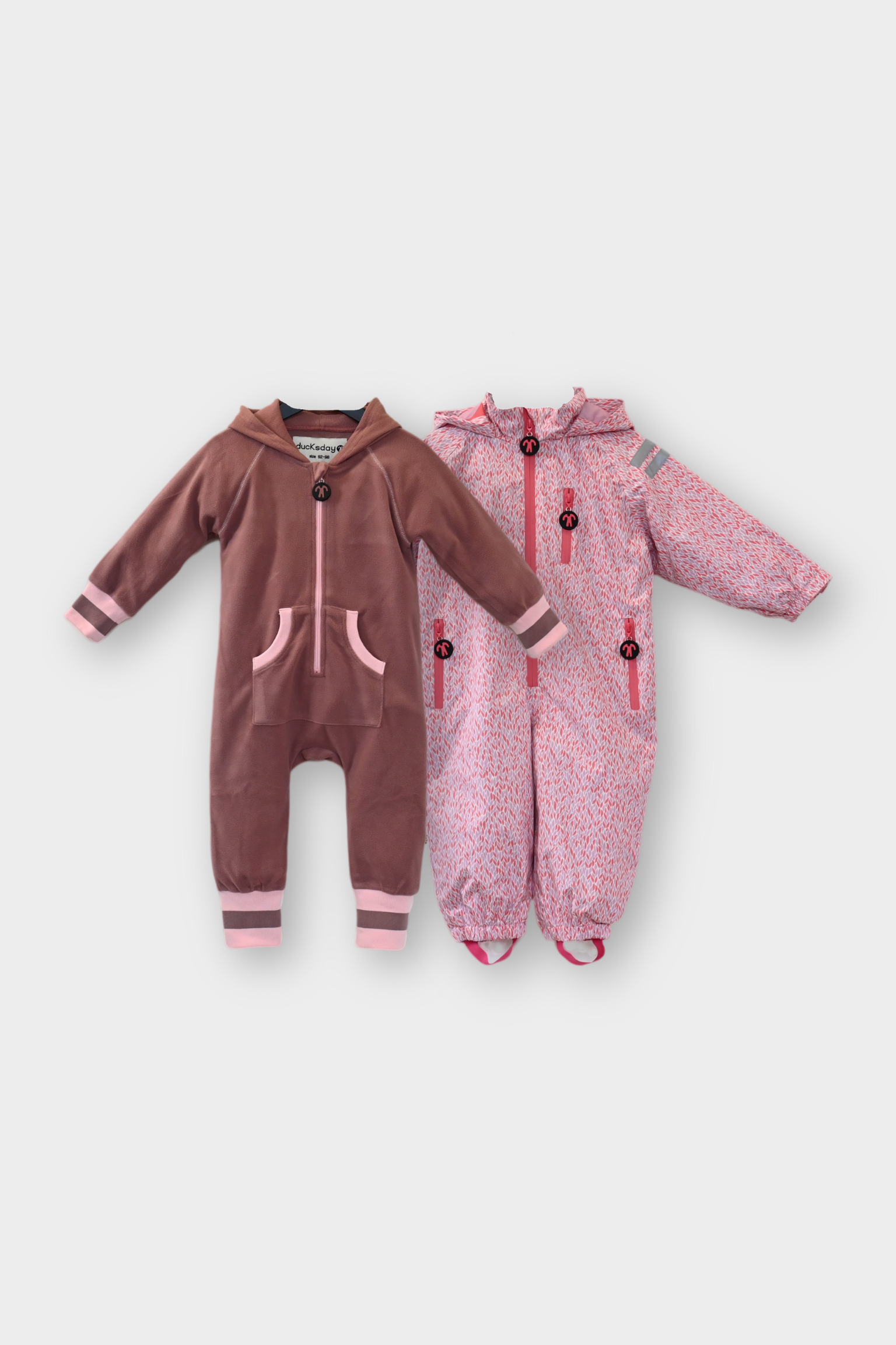 Rainsuit + Fleece onesie